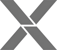Минималистичный абстрактный логотип компании Бетонск Аналитика в серых тонах на белом фоне